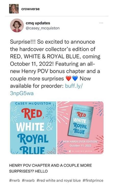 Red, White And Royal Blue