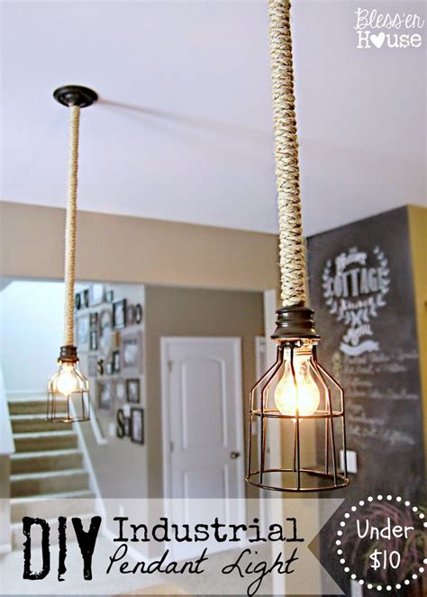 diy-industrial-light - The Birch Cottage