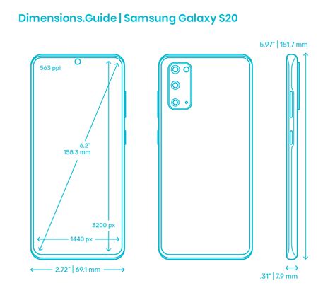 Samsung Galaxy S22+ Dimensions & Drawings | Dimensions.com