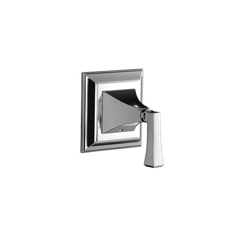 KOHLER Memoirs 1-Handle Transfer Valve Trim Kit in Polished Chrome with Deco Lever Handle (Valve ...