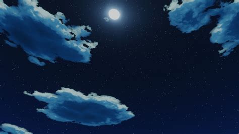 Anime Starry Night - 3D model by fangzhangmnm [db0952c] - Sketchfab
