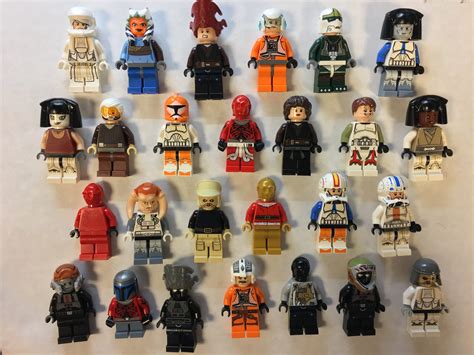 LEGO® Bulk Minifigure Lot of 10 Random Mixed Star Wars Figures | Etsy