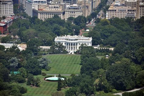 Aerial View from Washington Monument Stock Image - Image of landmark ...