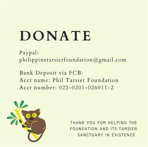 Philippine Tarsier Foundation, Inc.