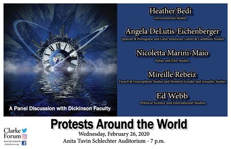 Protests Around the World | Clarke Forum for Contemporary Issues