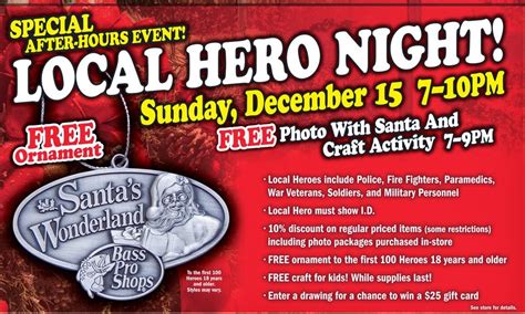 What To Do In San Antonio: Bass Pro Shops: Free Christmas Ornament For Local Heroes