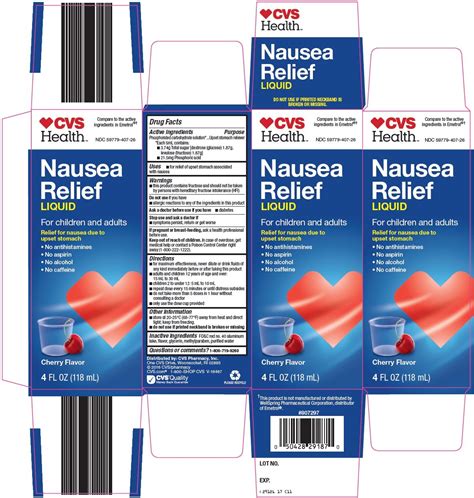 Nausea relief (solution) CVS Pharmacy