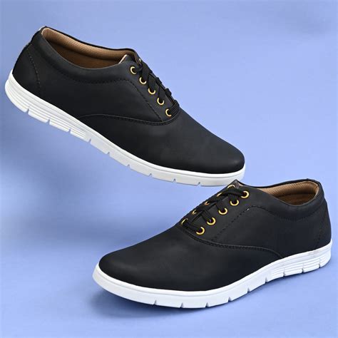 Buy Groofer Men's Tan Smart casual Sneakers Shoes Online @ ₹499 from ShopClues