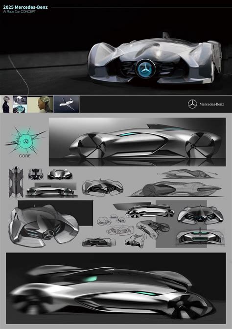 MERCEDES BENZ 2025 ROBORACE on Behance | Car design, Futuristic cars, Concept cars