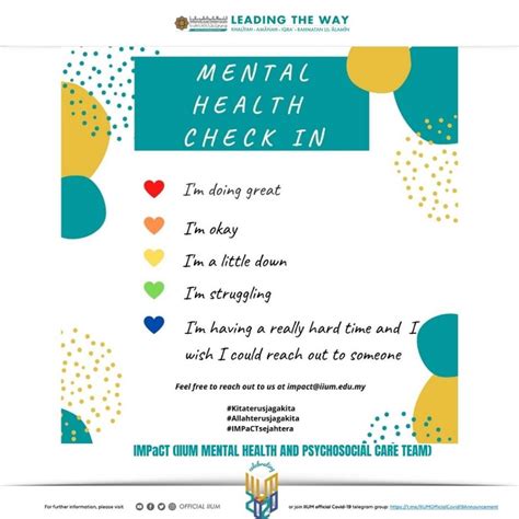 Mental Health Check In Template