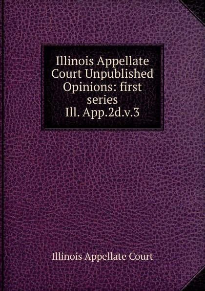 Illinois Appellate Court 🏛️ Unpublished Opinions – Telegraph