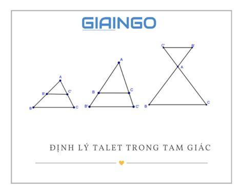 Định lý Talet trong tam giác và những hệ quả của định lý 1 | Line chart, Chart