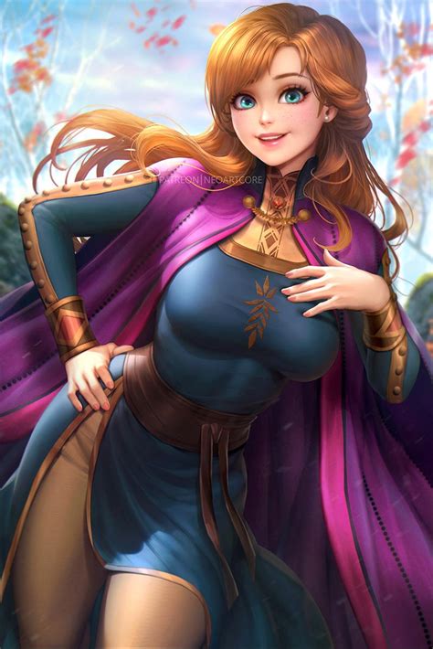 Anna (Frozen) Art by NeoArtCorE : r/Pikabu