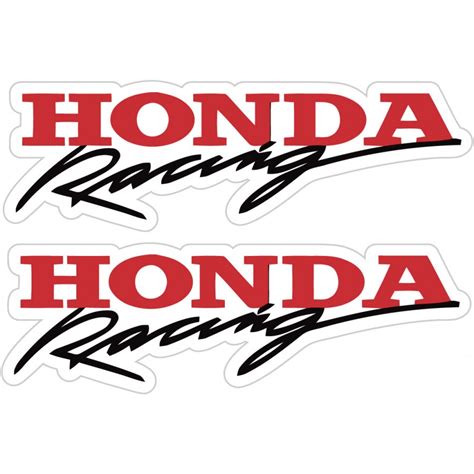 Honda Racing Stickers Decals - DecalsHouse