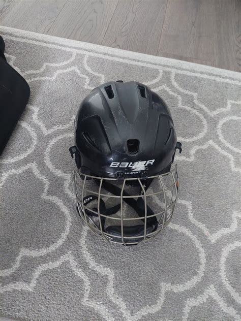 Bauer Youth Helmet With Full Bauer Face Shield | SidelineSwap