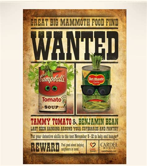 Food Drive Poster for Your Fundraising Event