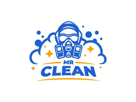 Mr Clean Logo by KRIBBOX on Dribbble