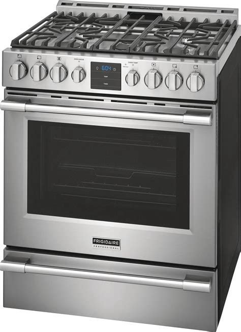 Frigidaire Professional 30'' Front Control Gas Range with Air Fry Stainless Steel-PCFG3… in 2020 ...