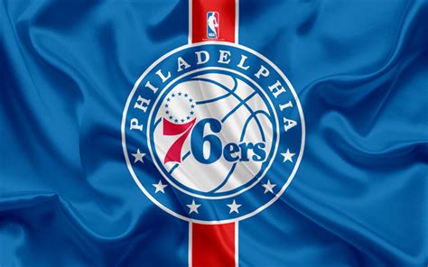 Download wallpapers Philadelphia 76ers, Basketball Club, NBA, emblem ...