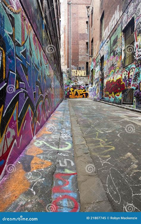 Graffiti Alley Royalty Free Stock Photo - Image: 21807745