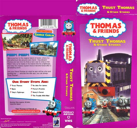 Trust Thomas 2003 VHS cover by Jack1set2 on DeviantArt