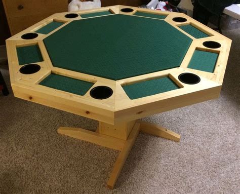 Poker table diy, Game room tables, Octagon poker table