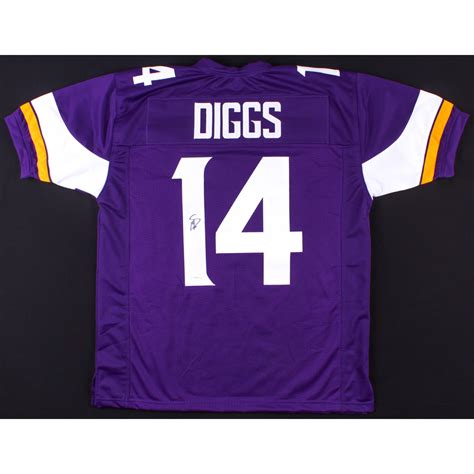 Stefon Diggs Signed Vikings Jersey (TSE COA) | Pristine Auction