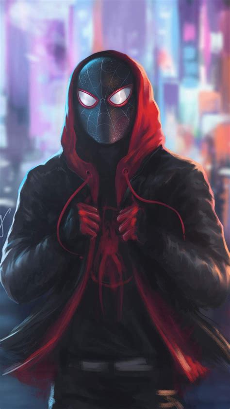 🔥 [20+] Miles Morales Hoodie Wallpapers | WallpaperSafari