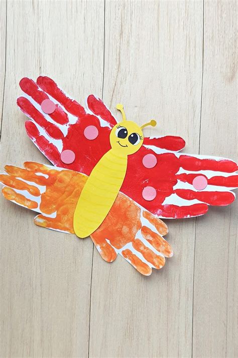 Easy Butterfly Handprint Craft for Kids of All Ages