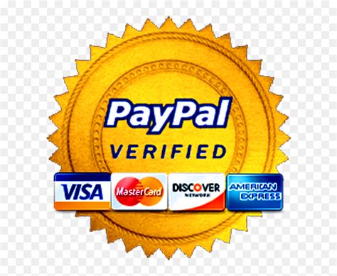 Paypal Verified Seal Png ,hd Png - Paypal Verified Logo, Transparent Png - vhv