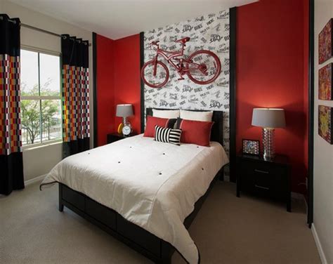 Red Black and White Bedroom Decor – DerivBinary.com