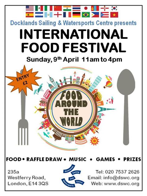 International Food Festival 9 April 2017 | DSWC