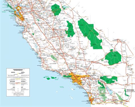 Printable Road Map Of Southern California | Printable Maps