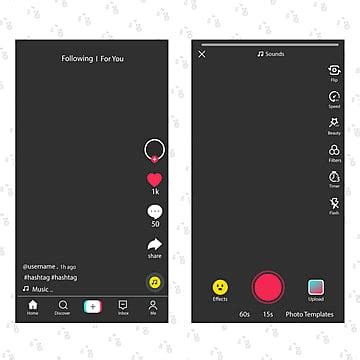 Pantalla Tik Tok PNG Imágenes Transparentes - Pngtree