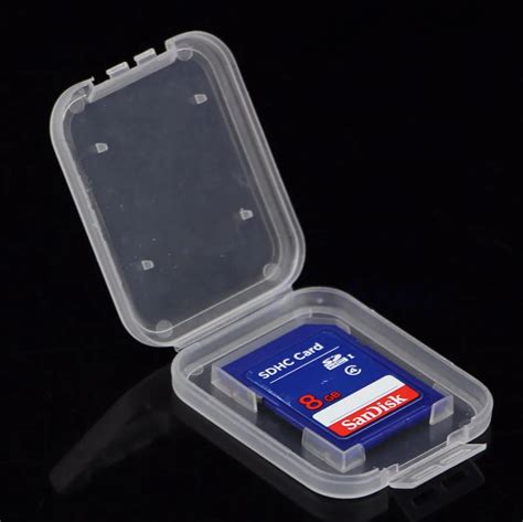 10pcs Memory Card Case Plastic Storage Box Flash Memory SD Card Holder ...