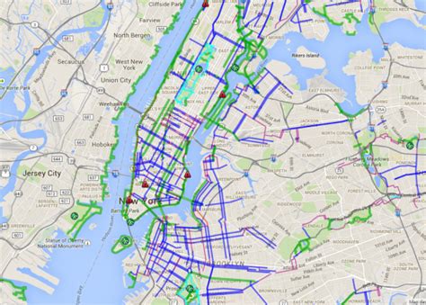 NYC Bike Maps | City island, Bike path, Bike lane