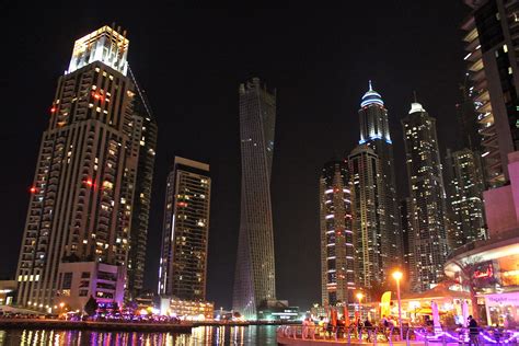 Dubai Marina by night. | Dubai Marina. At Dubai Marina Walk … | Flickr