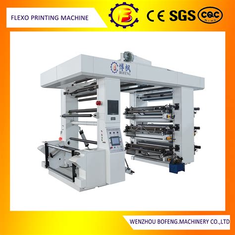 6 Colors Flexo/Flexographic Printing Machine for Carry Bag - China Flexo Printing Machine and 6 ...