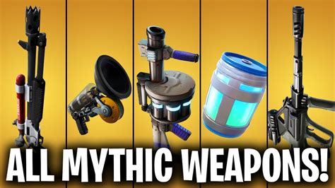 35+ Fortnite Chapter 3 Mythic Weapons - DenhamNatalyia