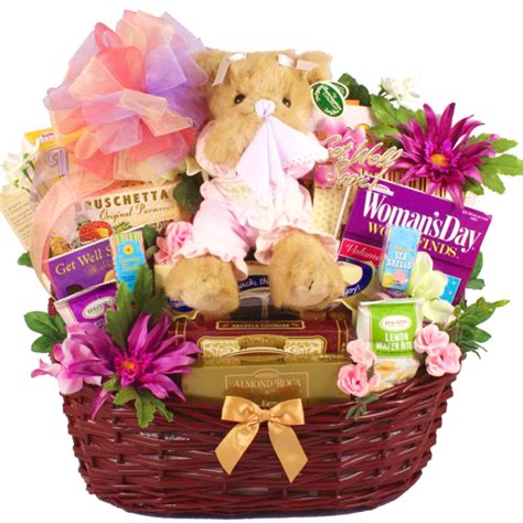 Rest and Recovery Deluxe Get Well Basket For Her