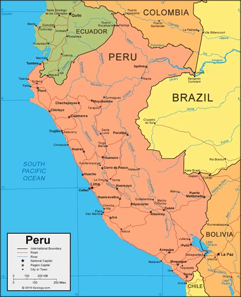 Where Is Peru On A World Map - Islands With Names