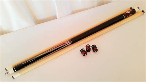 David Kikel Custom Cue / 2 Shafts w' Custom Joint Protectors For Sale