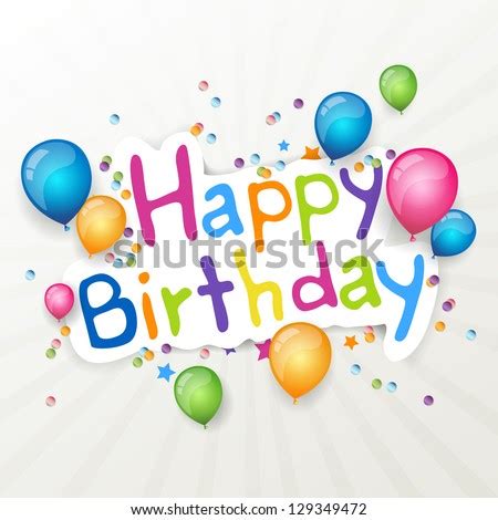 Happy Birthday Banner Template Free | 123Freevectors