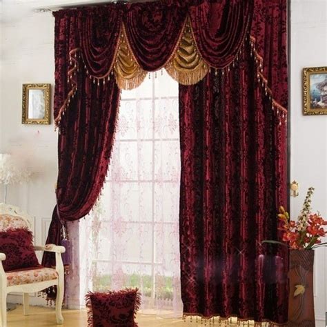 Popular of Victorian Curtains Ideas Designs with Best 25 Red Velvet ...