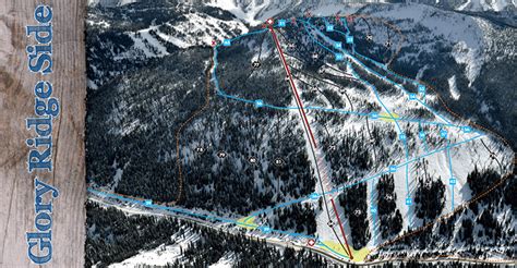 Whitewater Ski Resort Trail map - Freeride