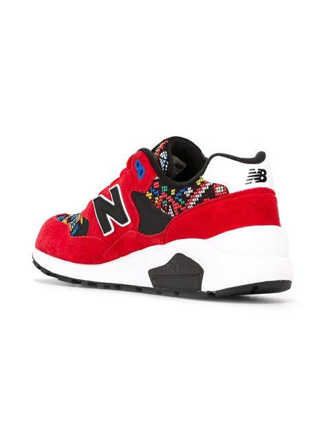 New balance '580 Elite Edition' Sneakers in Red | Lyst