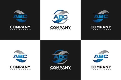 Premium Vector | Set of random logo creative reference logo for your business