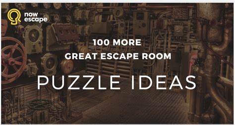 100 Escape Room Puzzle Ideas – Nowescape