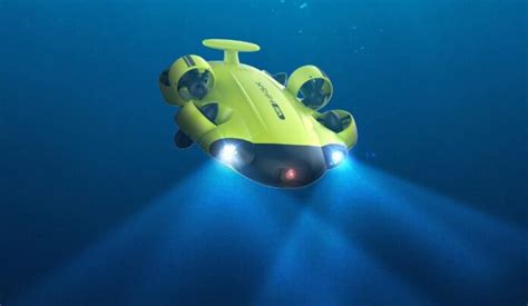 Underwater robots - Types, sensors, and applications