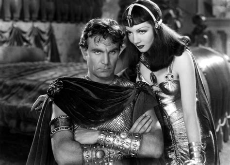 Cleopatra (1934) - Henry Wilcoxon & Claudette Colbert | Claudette colbert